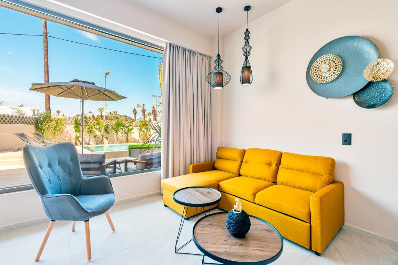 Pathos Seaside Suites Фалираки Экстерьер фото