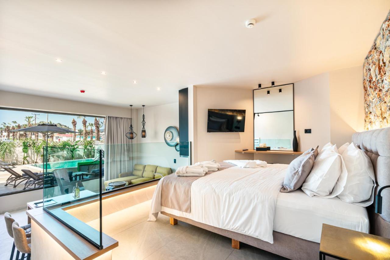 Pathos Seaside Suites Фалираки Экстерьер фото